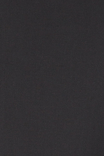 Black Cotton Shirt Dress