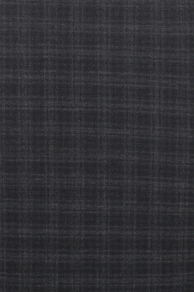 Dark Charcoal Multicheck Sleeveless Dress