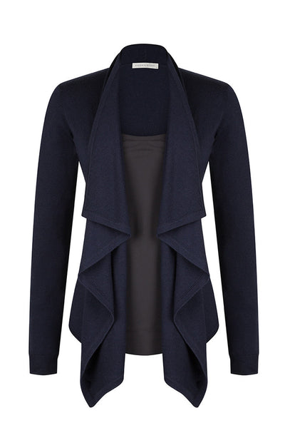 Solid navy Candice Cardigan