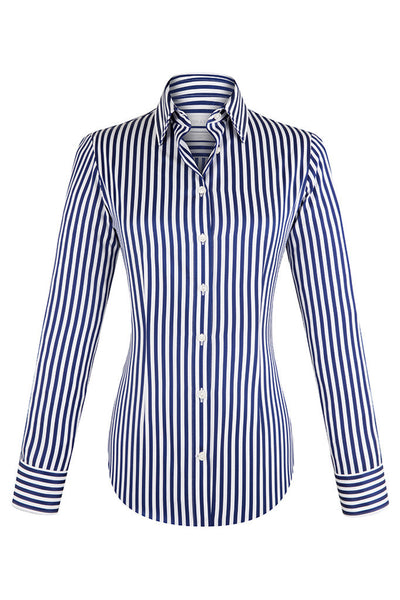 Basalto Satin Stripe Shirt