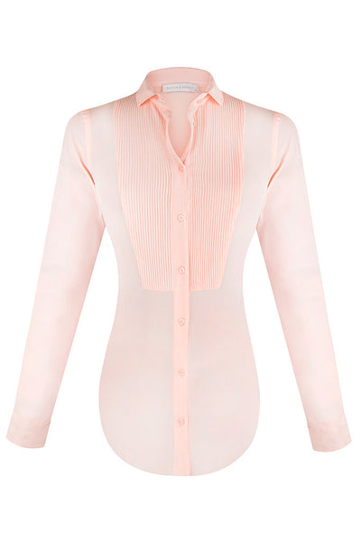 Giada Silk Crepe de Chine Dinner Shirt